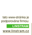 tato www-strnka je podporovna firmou LINSTRAM